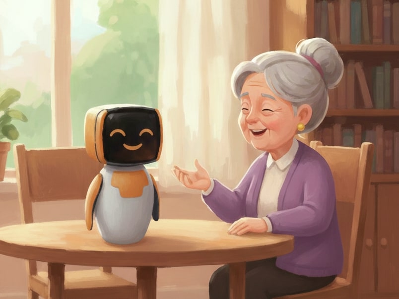 Small companion robot